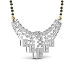 Ivana Jewels Pendant Round Diamond Mangal Sutra