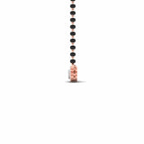 Ivana Jewels Pendant Traditional Mangalsutra with Diamond Design