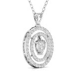 Ivana Jewels Pendants Multi-layered Diamond Pendant