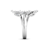 Ivana Jewels Ring Delicate Diamond Leaf Ring