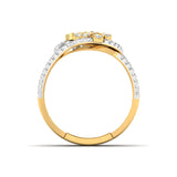 Ivana Jewels Ring Openwork Diamond Statement Ring