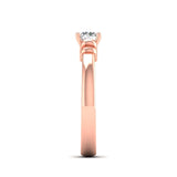 Ivana Jewels Ring Sparkling Round Brilliant Diamond Solitaire Ring
