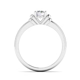Ivana Jewels Ring Sparkling Round Brilliant Diamond Solitaire Ring