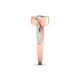 Ivana Jewels Ring Unique Swirl Diamond Ring