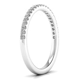 Ivana Jewels Rings 0.26 Carat Round Diamonds Band Ring