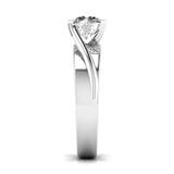 Ivana Jewels Rings 1.5 Carat Round Diamond Solitaire Ring