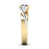 Ivana Jewels Rings 1.5 Carat Round Diamond Solitaire Ring