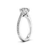 Ivana Jewels Rings 1.50 Carat Solitaire Round Diamond Elegant Orla Engagement Ring
