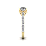 Ivana Jewels Rings 1.50 Carat Solitaire Round Diamond Elegant Orla Engagement Ring