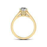 Ivana Jewels Rings 1.50 Carat Solitaire Round Diamond Elegant Orla Engagement Ring