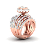 Ivana Jewels Rings 1.71ctw Diamond Pave Cocktail Ring