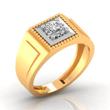 Ivana Jewels Rings 1 Carat Solitaire Everyday Charm Men's Ring