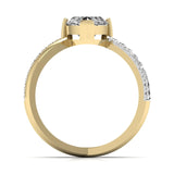 Ivana Jewels Rings 2.5 Carat Marquise Diamond Solitaire Ring