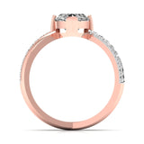 Ivana Jewels Rings 2.5 Carat Marquise Diamond Solitaire Ring