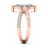 Ivana Jewels Rings 2.5 Carat Marquise Diamond Solitaire Ring