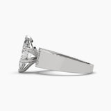 Ivana Jewels Rings 2.8 Carat Solitaire Diamond Marquise Marvel Ring