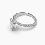 Ivana Jewels Rings 2 Carat Pear Elegance Diamond Ring