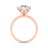 Ivana Jewels Rings 2 Carat Solitaire Diamond Engagement Ring