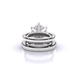 Ivana Jewels Rings 2 Carat Solitaire Entwined Diamond Ring