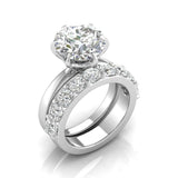 Ivana Jewels Rings 2 Carat Solitaire Entwined Diamond Ring