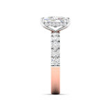 Ivana Jewels Rings 2 Ct Radiant Cut Solitaire Diamonds