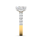 Ivana Jewels Rings 2 Ct Radiant Cut Solitaire Diamonds