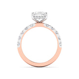 Ivana Jewels Rings 2 Ct Radiant Cut Solitaire Diamonds