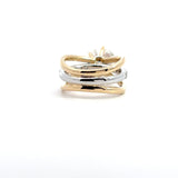 Ivana Jewels Rings 3.02 Carat Diamond Criss-Cross Radiance