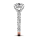 Ivana Jewels Rings 3.5 Carat Solitaire Diamond Channel Setting Ring