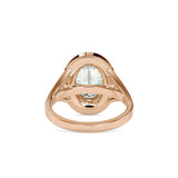 Ivana Jewels Rings 3 Carat Oval Lab Grown Diamond Engagement Ring