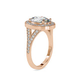 Ivana Jewels Rings 3 Carat Oval Lab Grown Diamond Engagement Ring