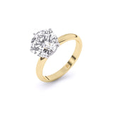 Ivana Jewels Rings 3 Carat Radiance Crown Solitaire Ring
