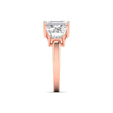Ivana Jewels Rings 3 Stone Diamond Engagement Ring