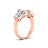Ivana Jewels Rings 3 Stone Diamond Engagement Ring