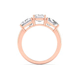 Ivana Jewels Rings 3 Stone Diamond Engagement Ring