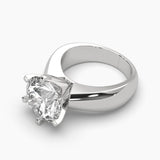 Ivana Jewels Rings 4.8 Carat Grand Radiance Solitaire