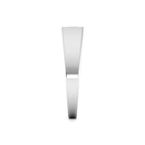 Ivana Jewels Rings 50 Pointers Centre Solitaire Round Diamond Wide Band Ring