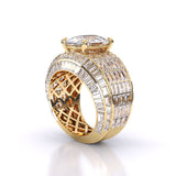 Ivana Jewels Rings 6.02 Centre Solitaire Fashionable Solitaire Cushion Ring