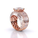 Ivana Jewels Rings 6.02 Centre Solitaire Fashionable Solitaire Cushion Ring