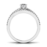 Ivana Jewels Rings 60 Pointer Harmonic Union Solitaire Ring