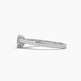 Ivana Jewels Rings 60 Pointers Solitaire Heart Diamond Love's Embrace Ring