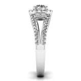 Ivana Jewels Rings 70 Pointer Solitaire Lab Grown Diamond Split Ring