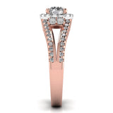 Ivana Jewels Rings 70 Pointer Solitaire Lab Grown Diamond Split Ring