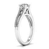 Ivana Jewels Rings 70 Pointer Solitaire Round Cut Ring