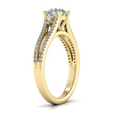 Ivana Jewels Rings 70 Pointer Solitaire Round Cut Ring