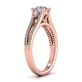 Ivana Jewels Rings 70 Pointer Solitaire Round Cut Ring
