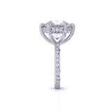 Ivana Jewels Rings Accented Engagement Ring