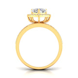 Ivana Jewels Rings Adore 1 Carat Centre Heart Diamond Ring