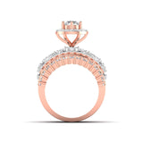 Ivana Jewels Rings Baguette and Round Diamond Ring