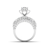 Ivana Jewels Rings Baguette and Round Diamond Ring